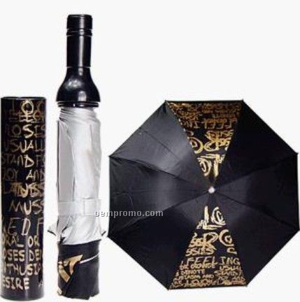 Wine Bottle Umbrella