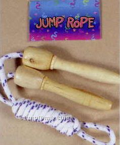7' Wooden Handle Jump Rope
