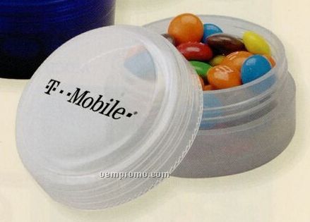 Chiclets In Twist Top Translucent Container