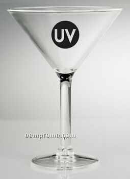 Acrylic Martini Glasses - Logo'd (10 Oz.)