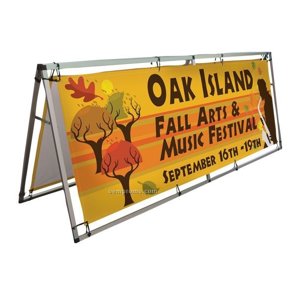 A Frame Pro Outdoor Signage Display Kit / 8'