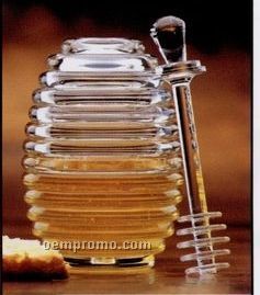 Illusions Acrylic Honey Jar & Server