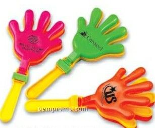 Assorted Neon Hand Clackers (Printed)