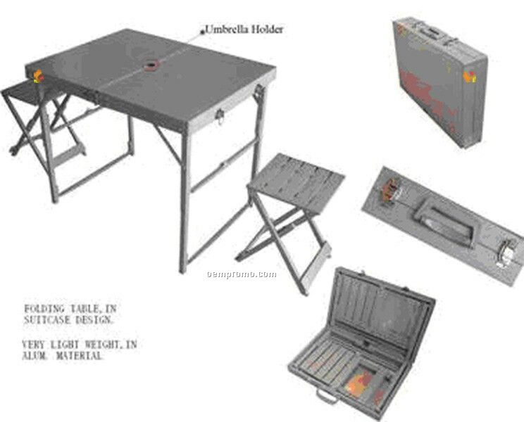 Foldable Table W/Chairs