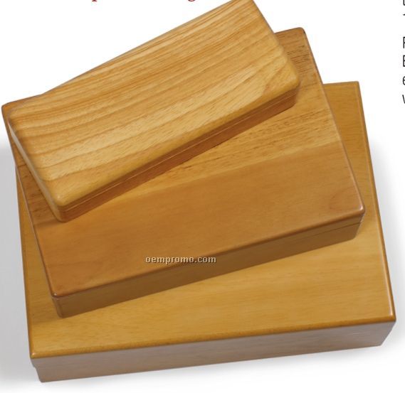 Large Natural Wood Swift Box- Laser Engraved