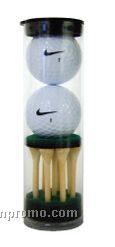 Nike Tee Pack With 2 Golf Balls & 6 Tees