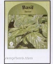Sweet Basil Stock Designs Seed Packets - Imprinted