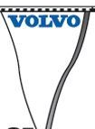60' Plasticloth Authorized Dealer Pennants - Volvo