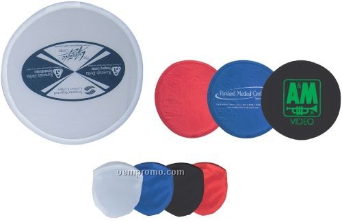 Foldable Frisbee With Matching Color Pouch (5 Weeks)