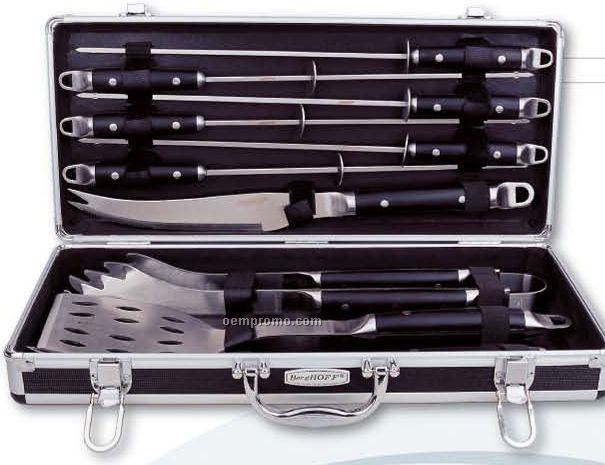 10 Piece Forged Barbecue Set
