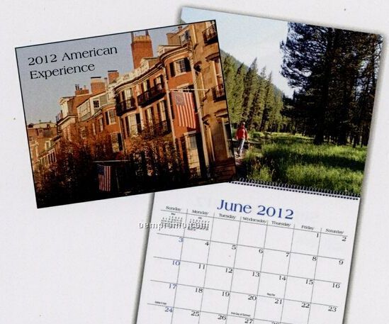 American Experience Wall Calendar (After April)