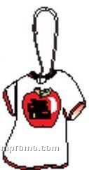 Apple W/ Logo T-shirt Zipper Pull