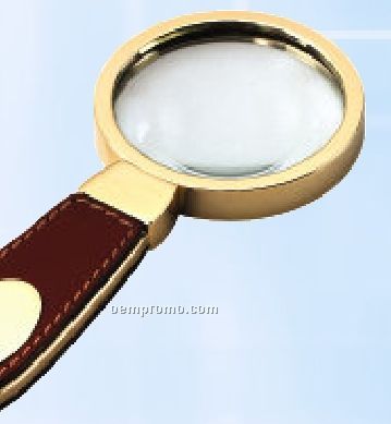 Leather Magnifier - 5"X2-1/4"X1/2"