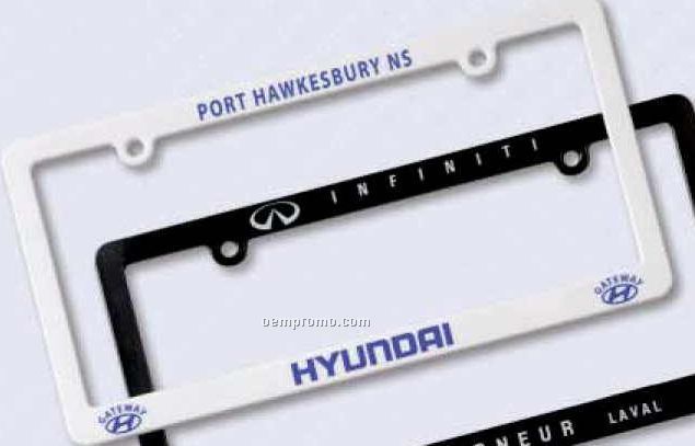 License Plate Frame With 11 1/4