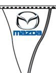 60' Plasticloth Authorized Dealer Pennants - Mazda