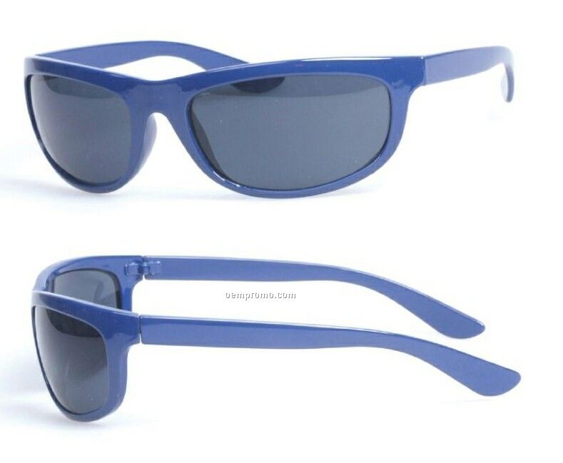 Blue Promotional Style Sunglasses