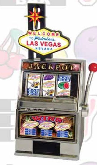Las Vegas Welcome Sign Slot Bank