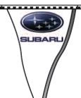 60' Plasticloth Authorized Dealers Pennants - Subaru