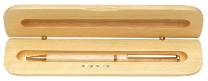 Maple Wooden Pen Case