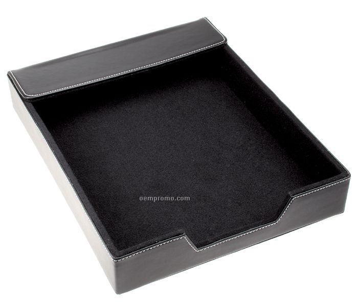 Give Your Documents A Rest- Leatherette Document Tray