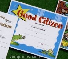 Good Citizen Citizenship Stock Certificate