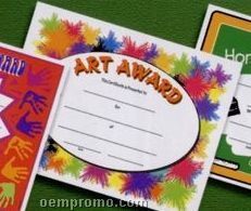 Art Award Stock Certificate