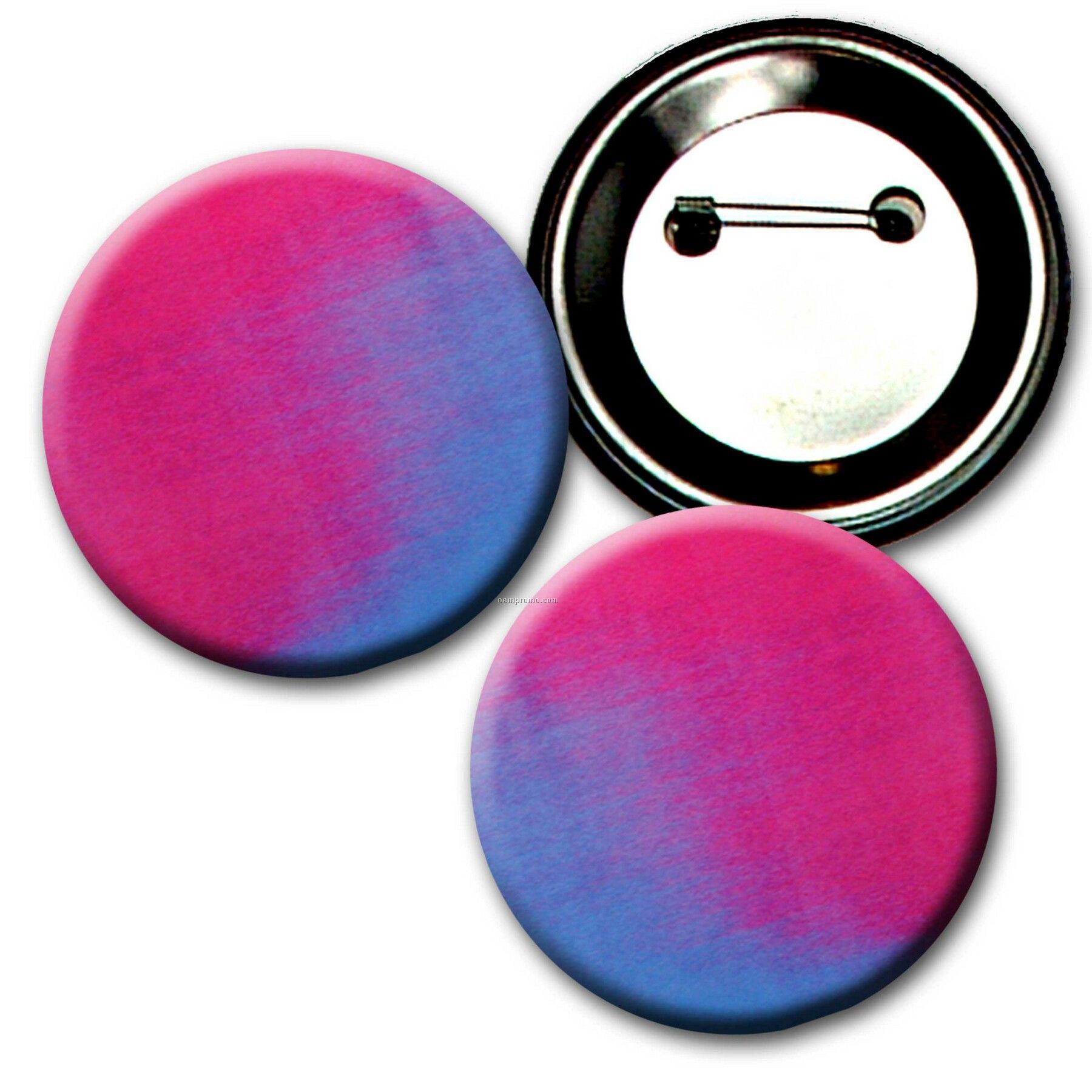 Buttons W/ Changing Colors Lenticular Effects (Blanks)