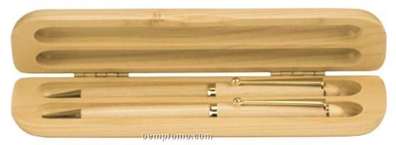 Maple Wooden Pen Case