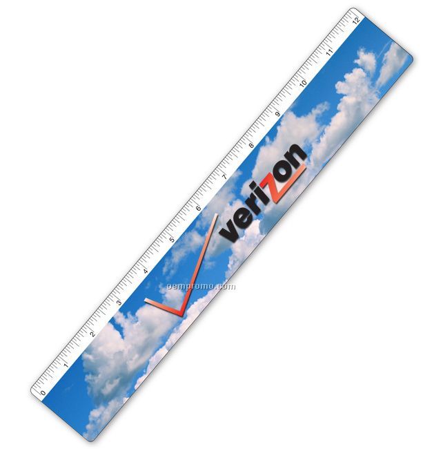 Ruler W/ 3d Clouds Lenticular Animation (Custom)