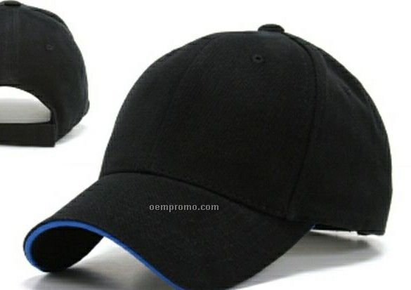Heavy Brushed Sandwich Cap (One Size Fits Most)