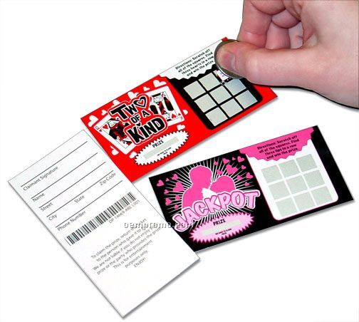 Scratch Off Lotto Card - Rush Service