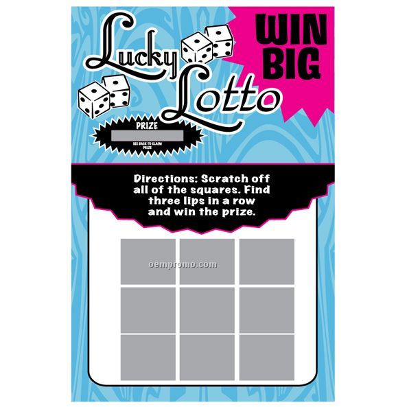 Scratch Off Lotto Card - Rush Service