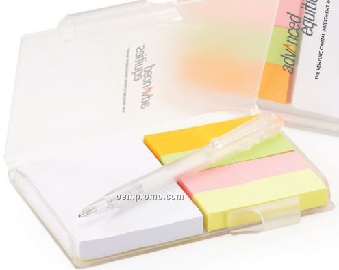 Easi Notes Collection Pocket Pack W/ Clear Hard Plastic Cover