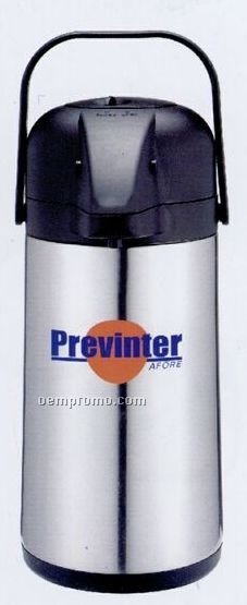 2.2 Liter No Glass Thermal Airpot,Inside Stainless Steel, Push And Pour
