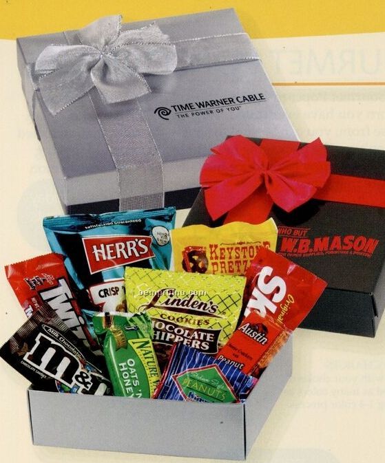 Assorted Candy & Food In Crowd Pleaser Box