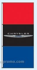 Double Face Dealer Interceptor Drape Flags - Chrysler
