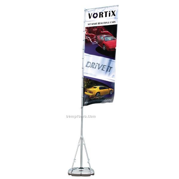 Summit Outdoor Banner Display Single-sided Kit