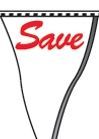 60' Plasticloth Authorized Dealer Pennants - Save