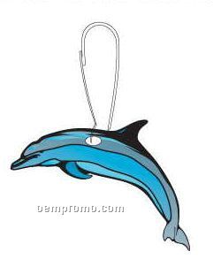 Dolphin Zipper Pull