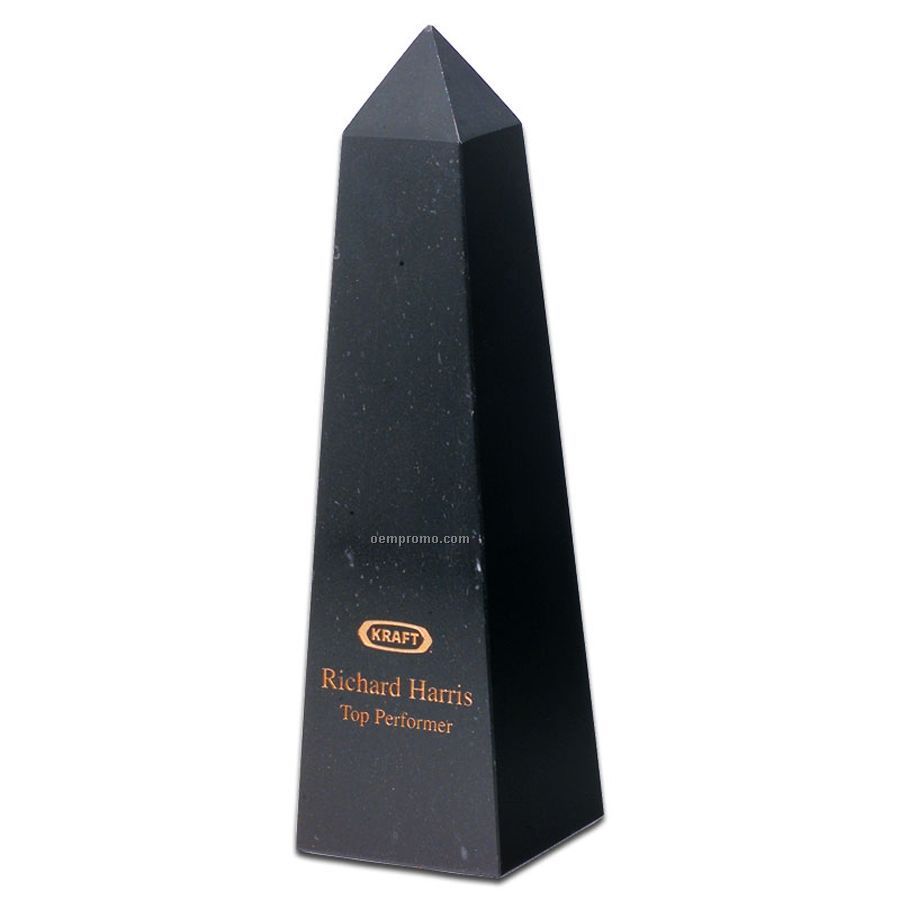 Jet Black Marble Pinnacle Award