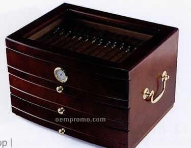 Standard Humidors W/ 3 Drawer (75 Cigar)
