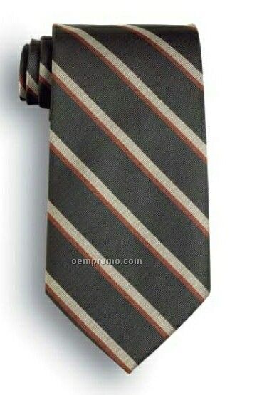 Wolfmark Marsden Signature Stripes Polyester Tie