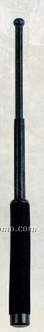 Black Steel Expandable Baton With Sheath (16")