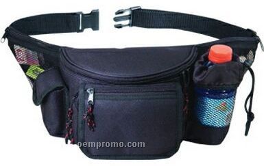 Fanny Pack W/ Bottle Holder & Cell Phone Pouch