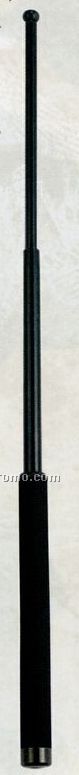 Black Steel Expandable Baton With Sheath (26")