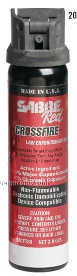 Large Sabre Red Crossfire Le Law Enforcement Defense Spray