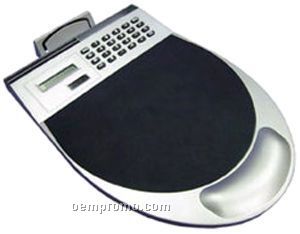 Promotekinc Solar Powered Calculator Mouse Pad
