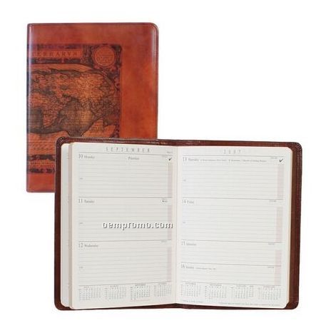 The Old Atlas Vegetable Tanned Calf Leather Journal