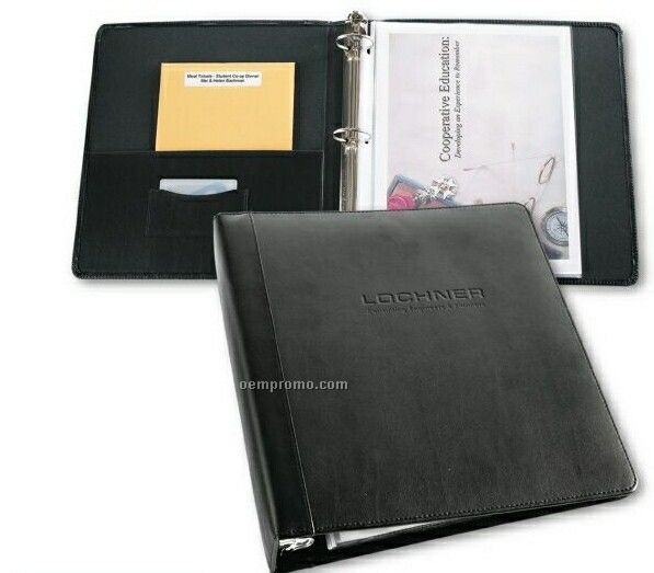 Accent Leather 1" Ring Binder