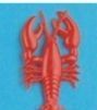 Lobster Charm Stix Stock Drink Stirrer - 1 Color (6